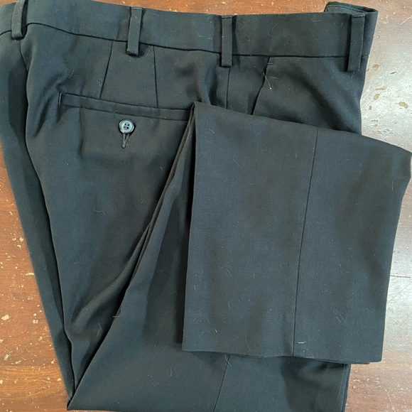 Apt 9 Modern Fit Black Dress Pants Mens 